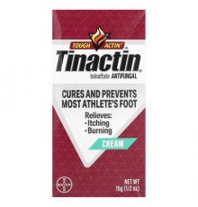 Tinactin, Tolnaftate Antifungal Cream, 1.5 oz (15 g)