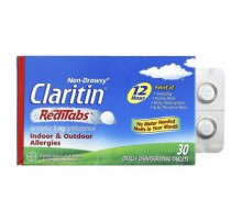 Claritin, Non-Drowsy RediTabs, Indoor & Outdoor Allergies, 5 mg, 30 Orally Disintegrating Tablets
