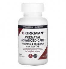 Kirkman Labs, Prenatal Advanced Care, 120 Capsules