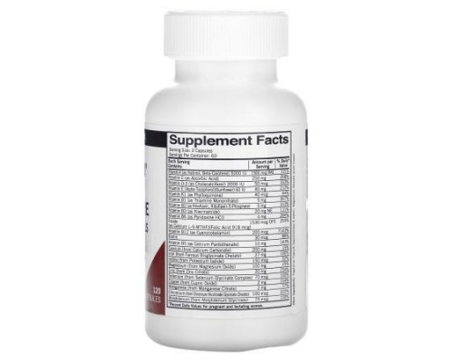Kirkman Labs, Prenatal Advanced Care, 120 Capsules