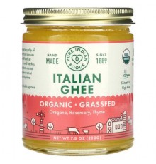 Pure Indian Foods, Organic Italian Ghee, 7.8 oz (220 g)