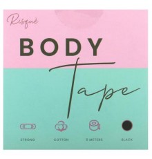 Risque, Body Tape, Black, 1 Roll, 5 Meters