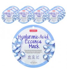 Purederm, Hyaluronic Acid Essence Beauty Mask, 12 Sheets, 0.63 oz (18 g) Each