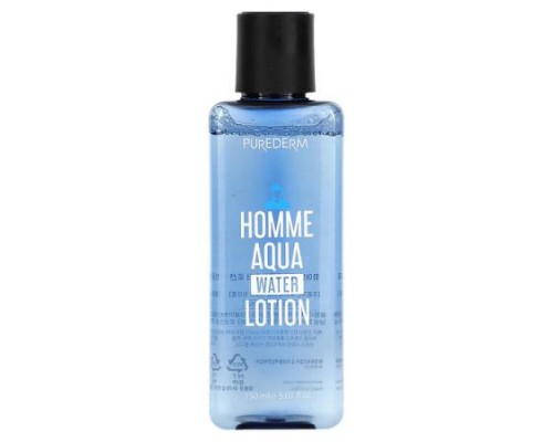 Purederm, Homme Aqua Water Lotion, 5.07 fl oz (150 ml)