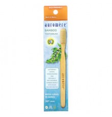 Auromere, Bamboo Toothbrush, Soft , 1 Toothbrush