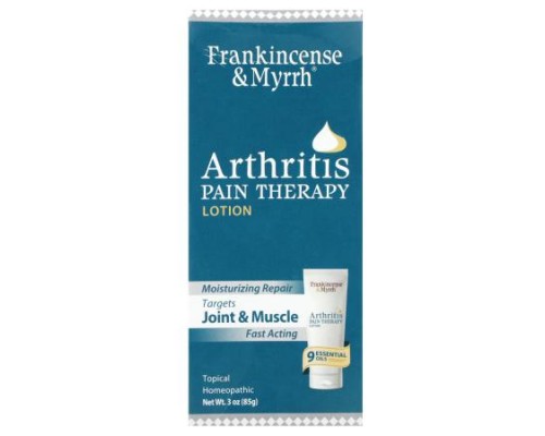 Frankincense & Myrrh, Arthritis Pain Therapy Lotion, 3 oz (85 g) Frankincense & Myrrh, Arthritis Pain Therapy Lotion, 3 oz (85 g)