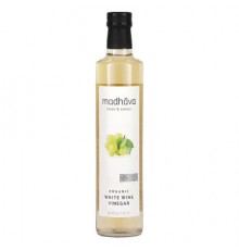 Madhava, Organic White Wine Vinegar, 16.9 fl oz
