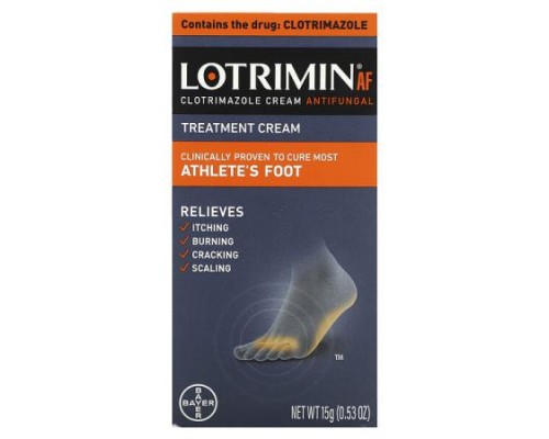 Lotrimin, Athlete's Foot Antifungal Cream, 0.53 oz (15 g) Lotrimin, Athlete's Foot Antifungal Cream, 0.53 oz (15 g)