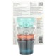 Boon, Snug Snack, Universal Silicone Snack Lid with Cup, 9m+, 2 Cups & 2 Lids, 7 oz (207 ml) Each