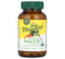 MegaFood, Baby & Me 2™, Prenatal Multi Minis, 120 Tablets