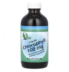 World Organic, Liquid Chlorophyll, 100 mg, 8 fl oz (237 ml)