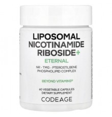 Codeage, Liposomal Nicotinamide Riboside+, 60 Vegetable Capsules