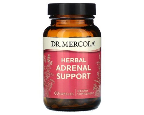 Dr. Mercola, Herbal Adrenal Support , 60 Capsules Dr. Mercola, Herbal Adrenal Support , 60 Capsules