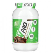 Nutrakey, V Pro, Raw Plant Protein Mix, Mochaccino, 1.85 lb (840 g)