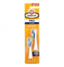 Spinbrush, Pro Clean, Replacement Brush Heads, Medium, 2 Brush Heads