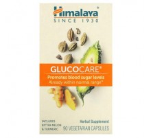Himalaya, Glucocare, 90 Vegetarian Capsules