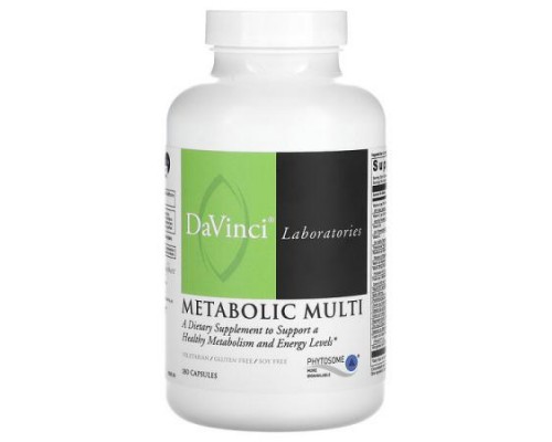 DaVinci Laboratories, Metabolic Multi, 180 Capsules