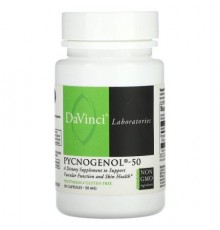 DaVinci Laboratories, Pycnogenol-50, 50 mg, 30 Capsules