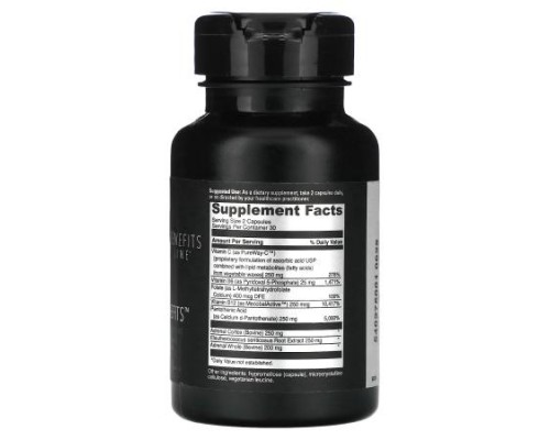 DaVinci Laboratories, Benefits Line, Adrenal Benefits, 60 Capsules