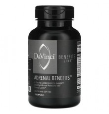 DaVinci Laboratories, Benefits Line, Adrenal Benefits, 120 Capsules