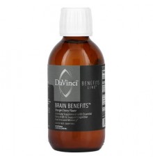 DaVinci Laboratories, Benefits Line, Brain Benefits, Orange Cherry, 6.76 fl oz (200 ml)