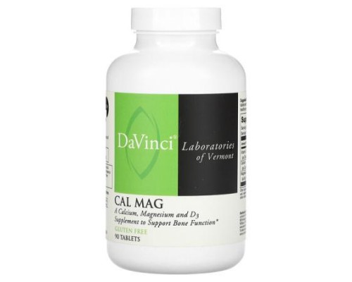 DaVinci Laboratories, Cal Mag, 90 Tablets DaVinci Laboratories, Cal Mag, 90 Tablets