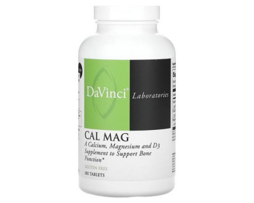 DaVinci Laboratories, Cal Mag, 180 Tablet