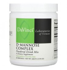 DaVinci Laboratories, D-Mannose Complex, Powdered Drink Mix, 5.95 oz (168.57 g)