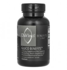 DaVinci Laboratories, Benefits Line, Gluco Benefits, 90 Capsules