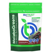 BioTRUST, MetaboGreens, Energizing Berry, 9.2 oz (261 g)