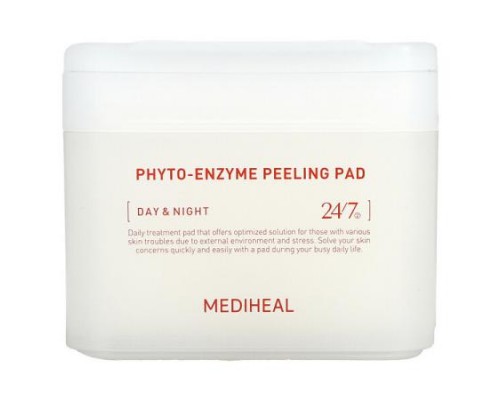 MEDIHEAL, Phyto-Enzyme Peeling Pad, Day & Night, 90 Pads, 6.76 fl oz (200 ml)