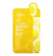 MEDIHEAL, Vita Toning Essence Beauty Mask, 1 Sheet, 0.68 fl oz (20 ml)
