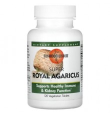 Mushroom Wisdom, Super Royal Agaricus, 120 Vegetarian Tablets