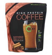 Chike Nutrition, High Protein Iced Coffee, Cinnamon, 14.8 oz (420 g)