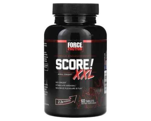 Force Factor, SCORE! XXL®, Male Enhancement, 60 Tablets Force Factor, SCORE! XXL®, Male Enhancement, 60 Tablets
