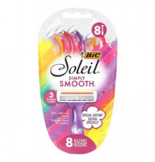 BIC, Soleil Simply Smooth, Disposable Razors, 8 Razors