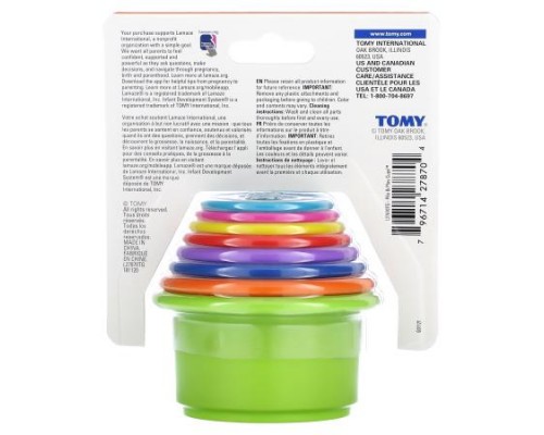 Lamaze, Pile & Play Cups, 6 Months+, 8 Piece Set