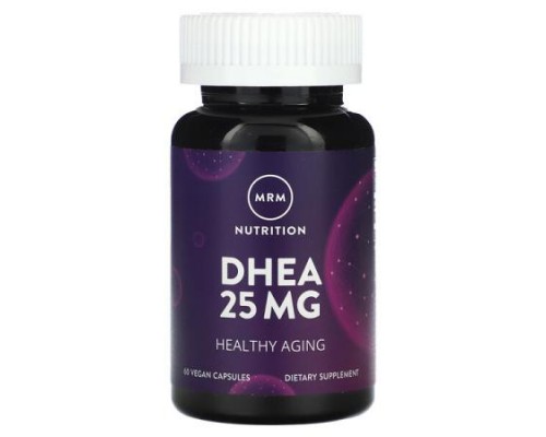 MRM Nutrition, DHEA, 25 mg, 60 Vegan Capsules MRM Nutrition, DHEA, 25 mg, 60 Vegan Capsules
