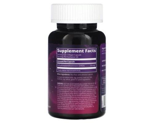 MRM Nutrition, DHEA, 50 mg, 60 Vegan Capsules MRM Nutrition, DHEA, 50 mg, 60 Vegan Capsules