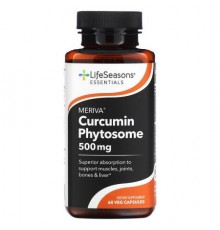 LifeSeasons, Meriva® Curcumin Phytosome, 60 Veg Capsules
