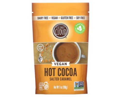 Coconut Cloud, Vegan Hot Cocoa, Salted Caramel, 7 oz (198 g) Coconut Cloud, Vegan Hot Cocoa, Salted Caramel, 7 oz (198 g)