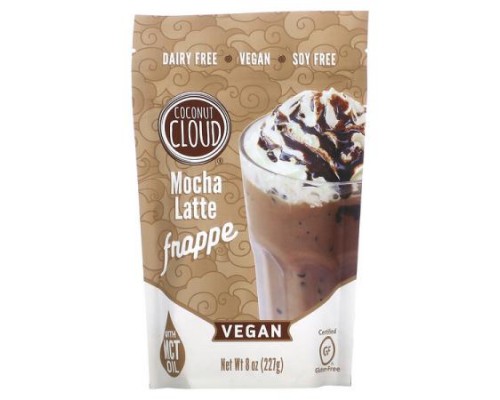 Coconut Cloud, Vegan Mocha Latte Frappe, 8 oz (227 g)