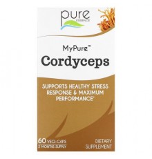 Pure Essence, MyPure, Cordyceps, 500 mg, 60 Vegi-Caps