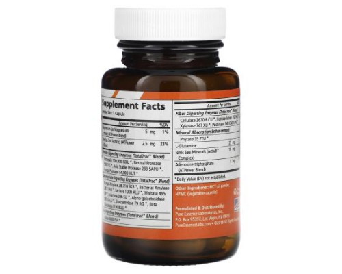 Pure Essence, Real-Zymes, Vegetarian, 30 Vegi-Caps