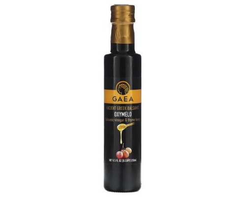 Gaea, Ancient Greek Balsamic, OXYMELO, Balsamic Vinegar & Thyme Honey, 8.5 fl oz (250 ml) Gaea, Ancient Greek Balsamic, OXYMELO, Balsamic Vinegar & Thyme Honey, 8.5 fl oz (250 ml)