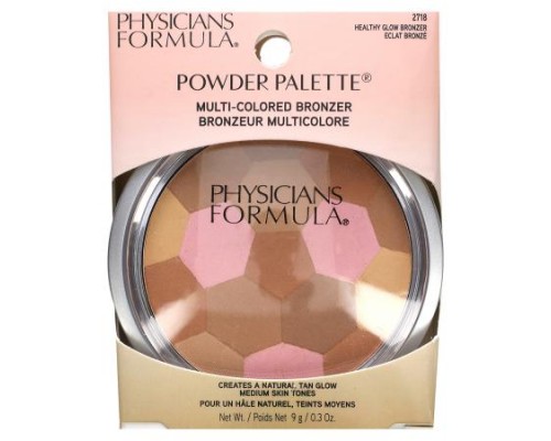Physicians Formula, Powder Palette, Multi-Colored Bronzer, 2718 Healthy Glow Bronzer, 0.3 oz (9 g) (Discontinued Item)