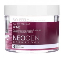 Neogen, Dermalogy, Bio-Peel + Advanced Treatment, Gauze Peeling, Wine, 30 Count, 6.76 fl oz (200 ml)