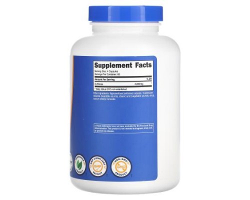 Nutricost, D-Ribose, 240 Capsules (700 mg per Capsule)