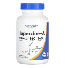 Nutricost, Huperzine-A, 200 mcg , 240 Capsules