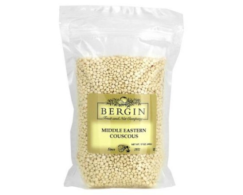 Bergin Fruit and Nut Company, Middle Eastern Couscous, 17 oz (482 g) Bergin Fruit and Nut Company, Middle Eastern Couscous, 17 oz (482 g)